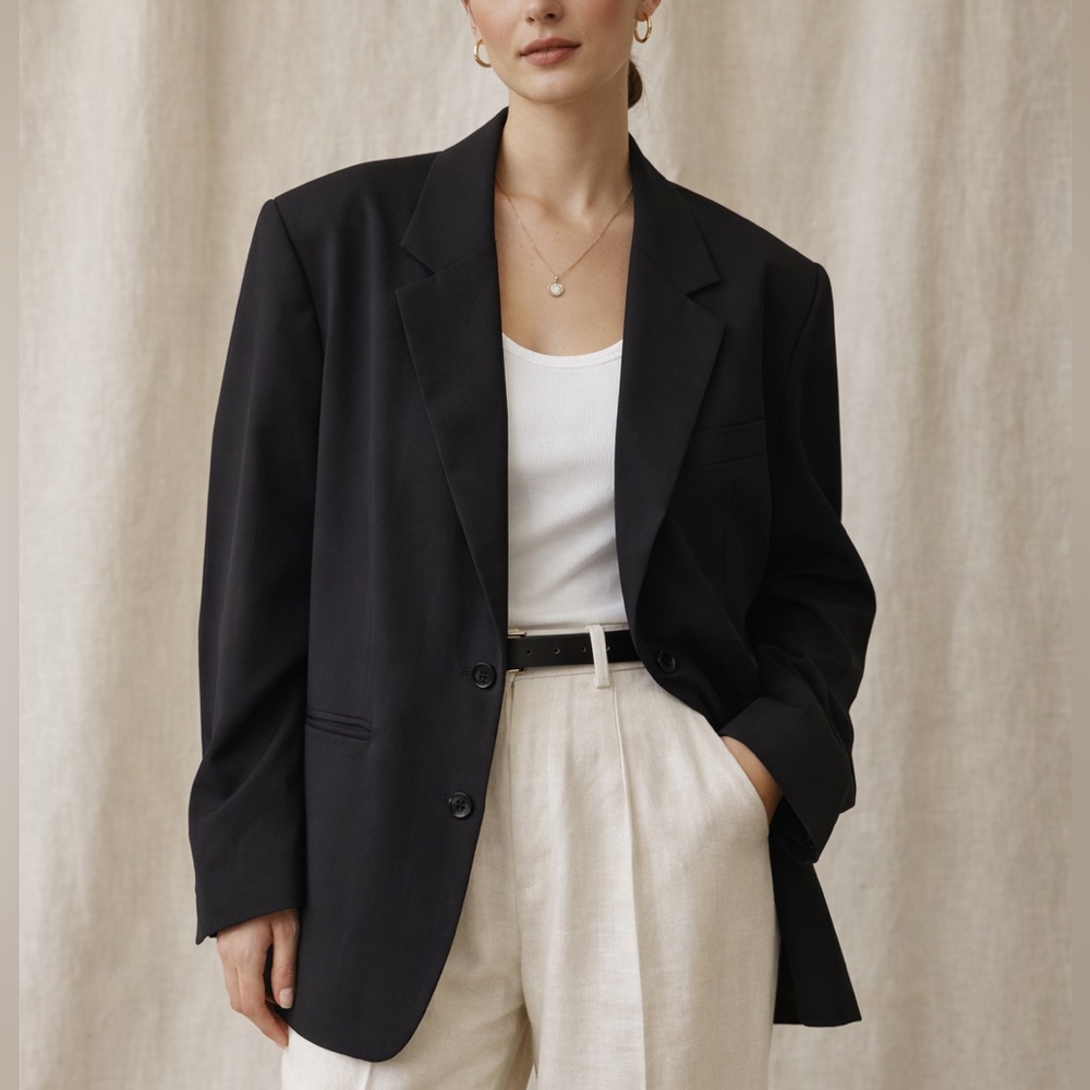 OAK + FORT Oversized Blazer